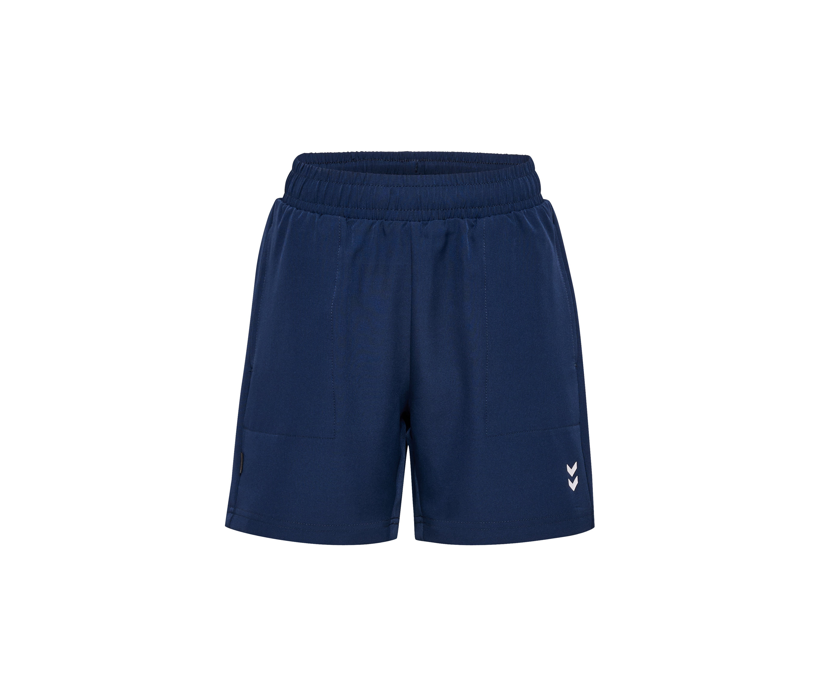 hummel® Hmljr Pulse Workout Shorts - Kinder - Gr. 122 - blau