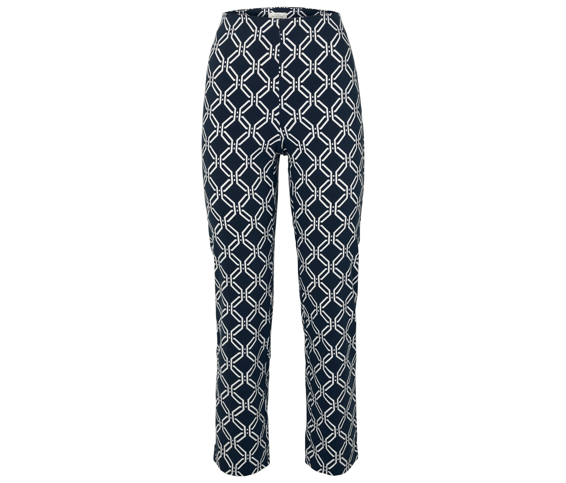 Stretchhose - Damen - Gr. 54 - dunkelblau - dunkelblau