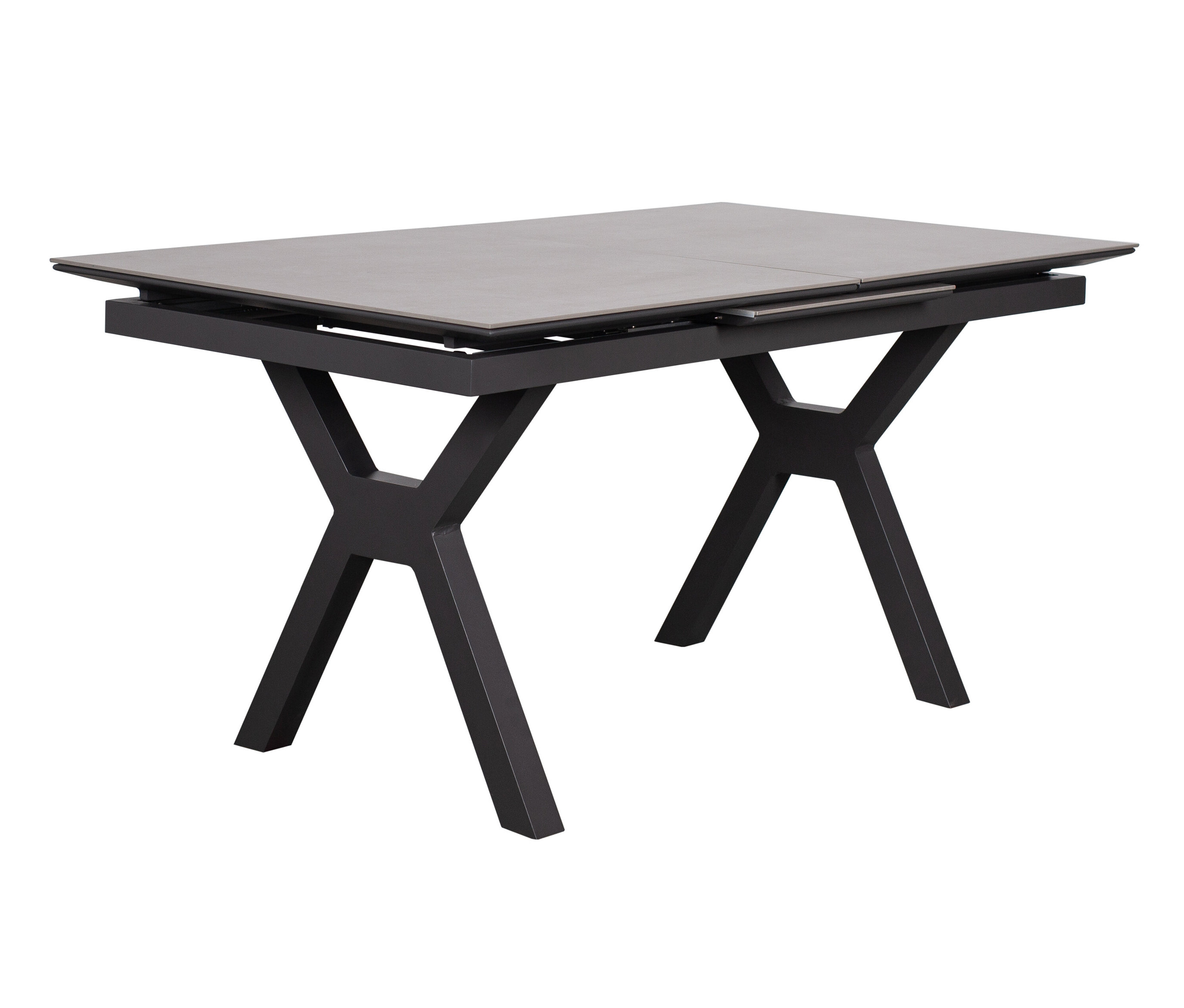 deVries Ausziehtisch 160/210 - 160x77x90cm - anthrazit -