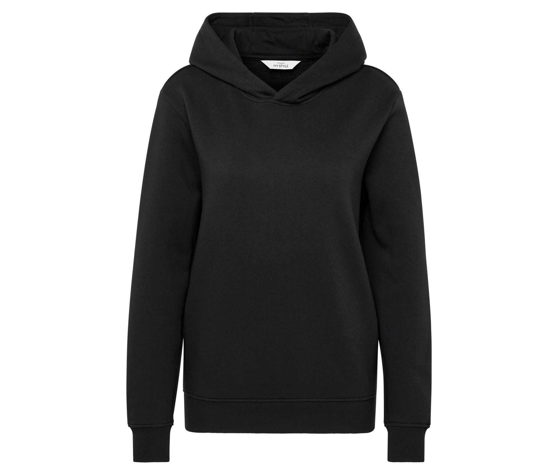 Hoodie - Damen - Gr. S - schwarz - schwarz