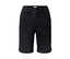 Schwarze Bermuda Jeans ‒ Fit »Lea«.