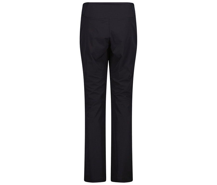 Schwarze Hose, von hinten fotografiert.