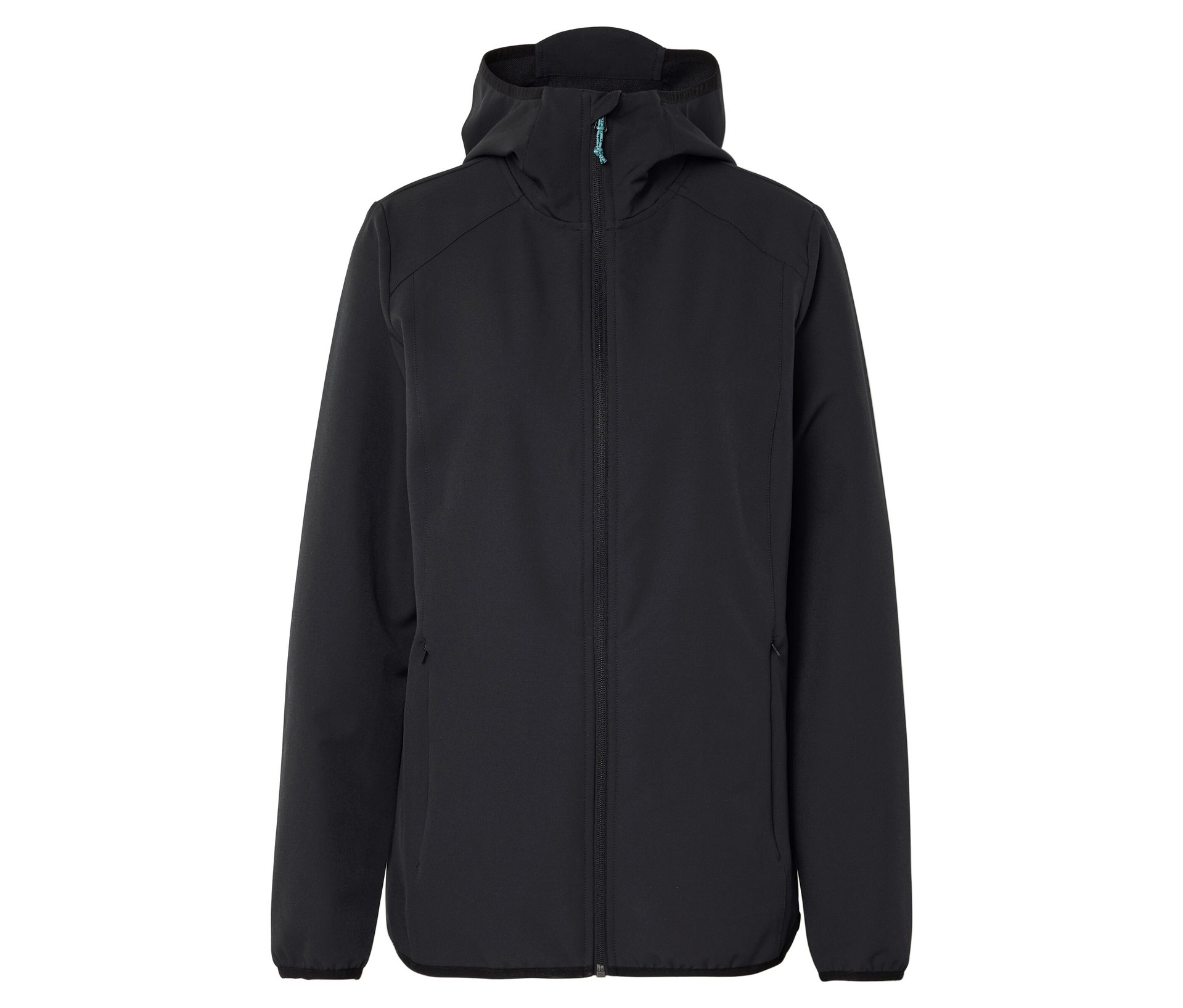 Softshelljacke - Damen - Gr. 38 - schwarz - schwarz