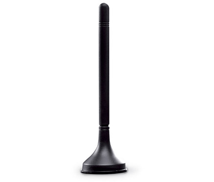 Schwarze Antenne.