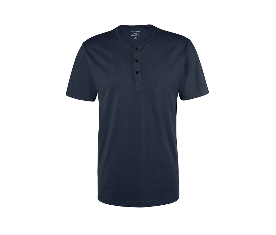 Marineblauer Shorty-Pyjama.