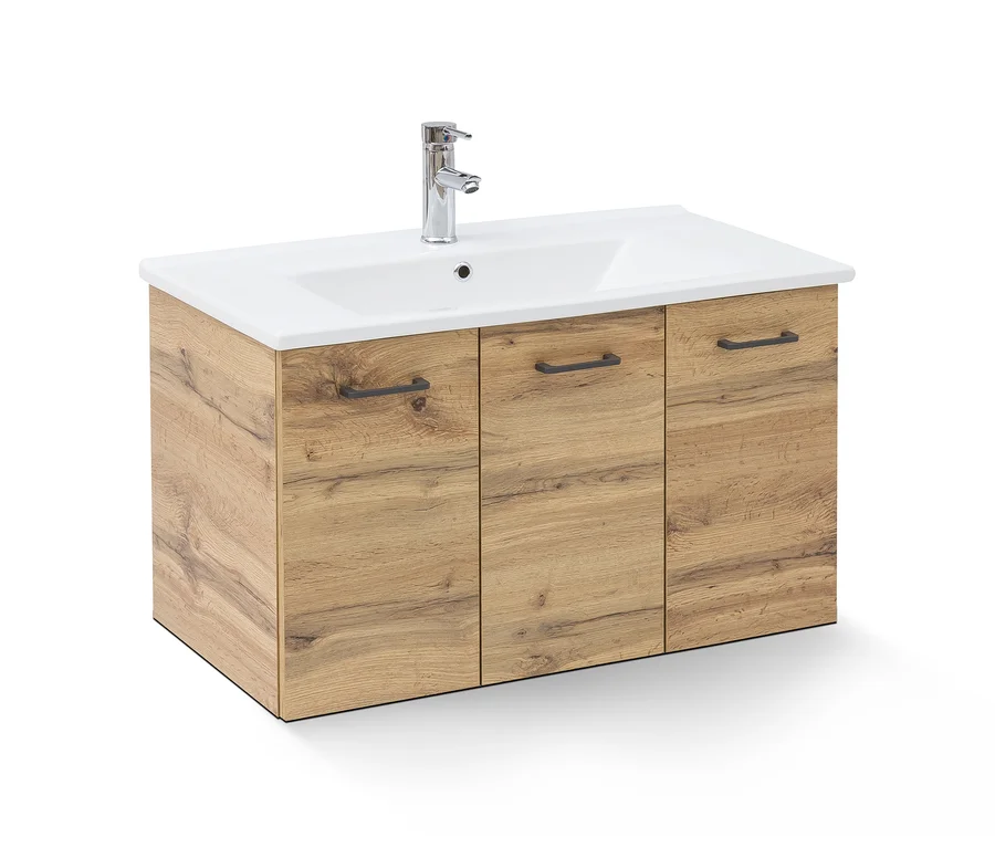 Waschtisch mit Waschbecken »WT 850 Nora«.