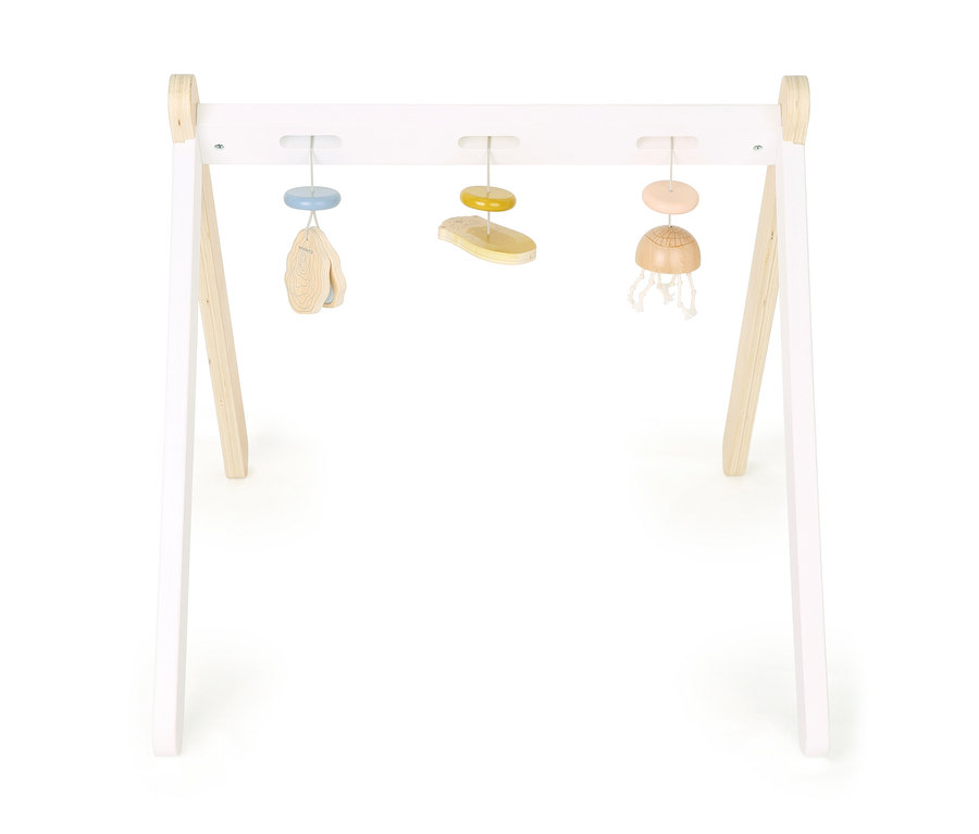 small foot Baby-Spielbogen »Seaside« mit Holzanhängern.