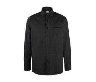 Schwarz mit grauem Alloverprint