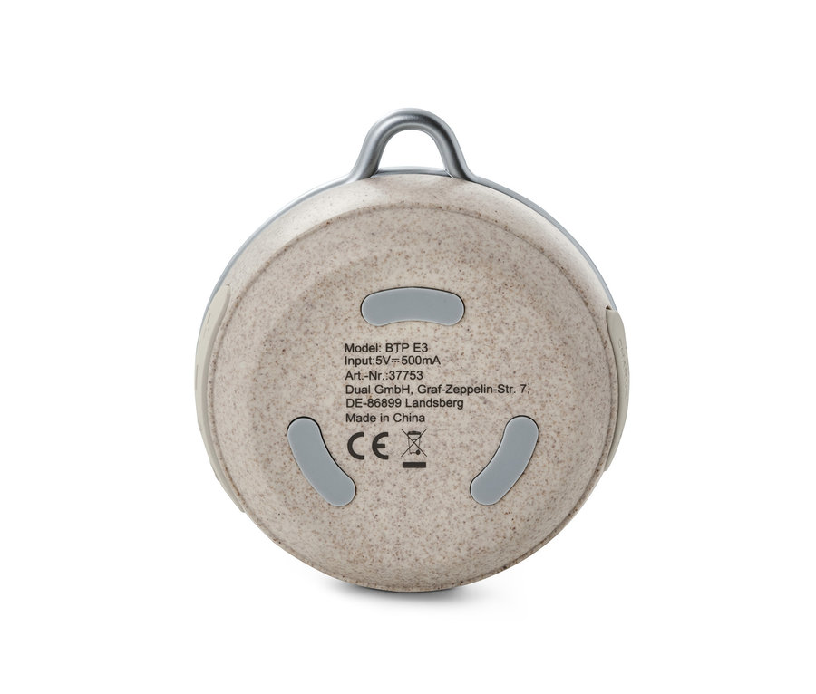 Detail der Unterseite des wasserdichten Dual Lautsprechers »E3«.