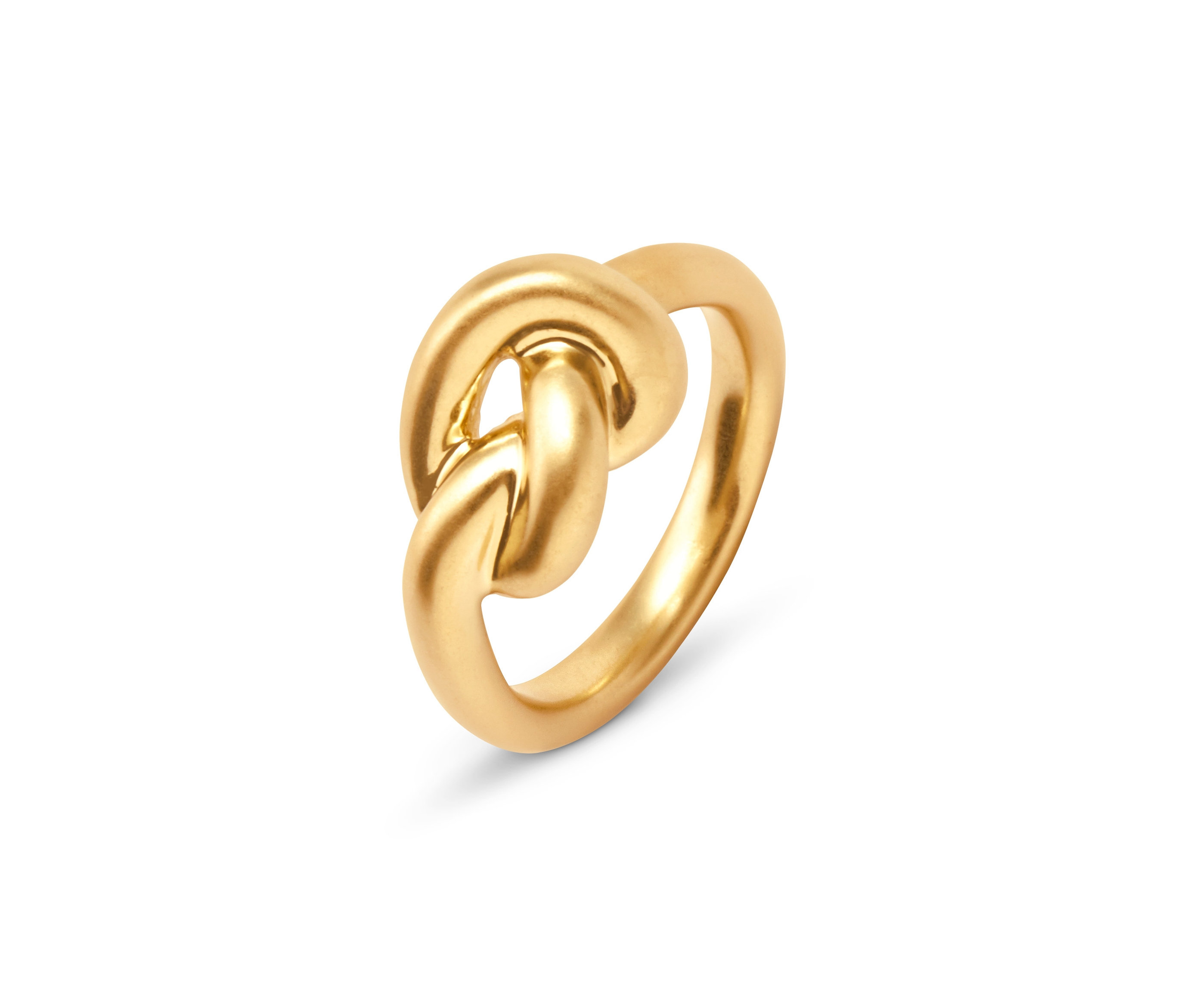 Tchibo - Ring »Knot« - Damen - Gr. 20 - gold