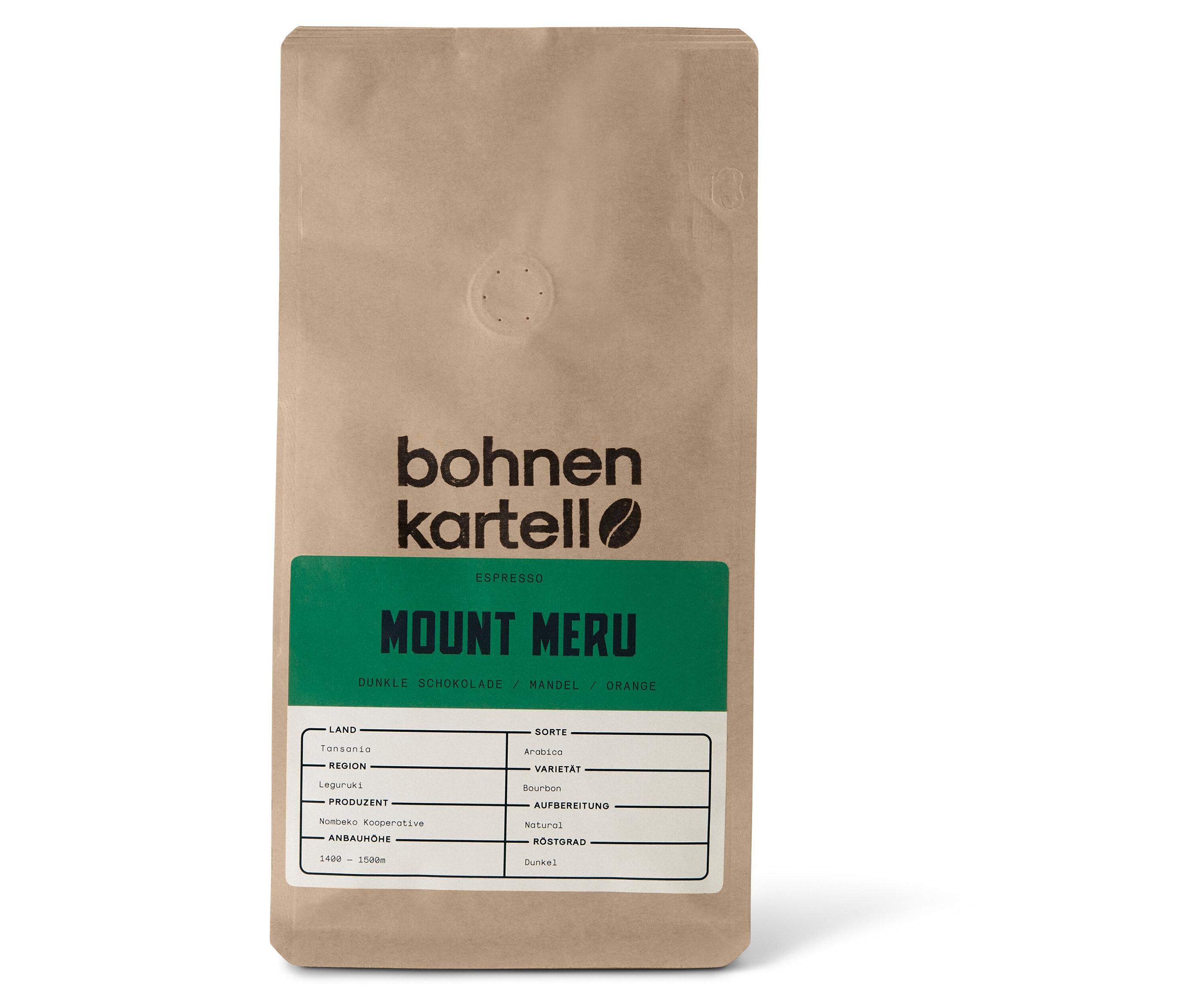 bohnenkartell - Mount Meru Espresso - 250 g Ganze Bohne - Intensität: 5/6. bohnenkartell - Mount Meru Espresso - 250 g Ganze Bohne - Intensität: 5/6 <![CDATA[bohnenkartell - Mount Meru Espresso - 250 g Ganze Bohne Aufbewahrungshinweise: Trocken, ganze Bohnen günstig Kaufen-bohnenkartell - Mount Meru Espresso - 250 g Ganze Bohne - Intensität: 5/6. bohnenkartell - Mount Meru Espresso - 250 g Ganze Bohne - Intensität: 5/6 <![CDATA[bohnenkartell - Mount Meru Espresso - 250 g Ganze Bohne Aufbewahrungshinweise: Trocken,