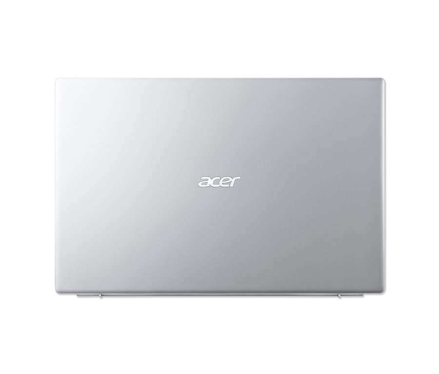 Silberfarbenes Acer Swift 1 Notebook »SF114-34« von oben.