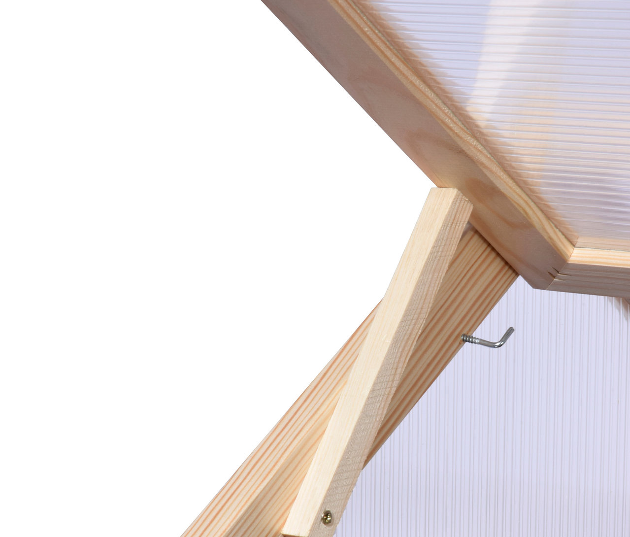 Detailansicht des Rahmens vom Hochbeet »Hathi«.