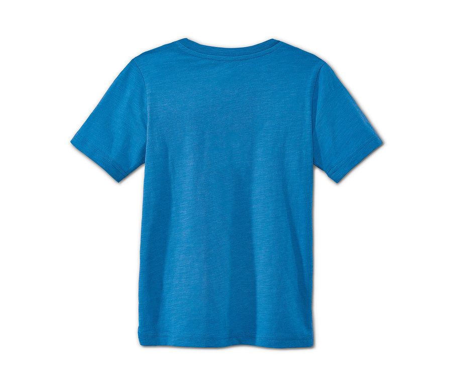 Blaues 2 T-Shirts.