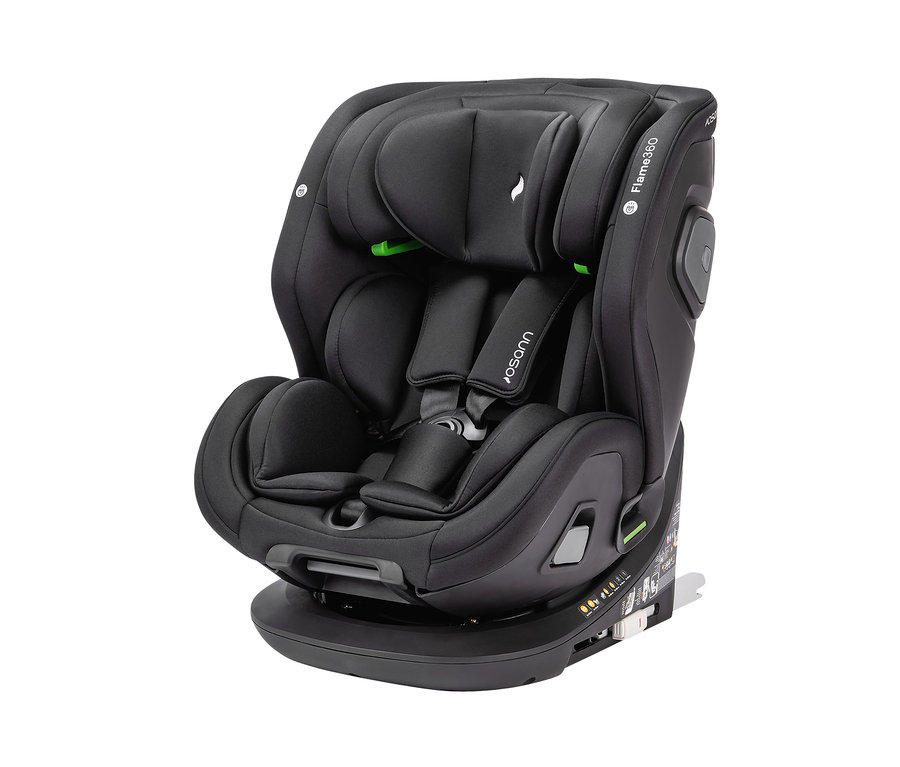 Schwarzer Osann Kindersitz »Flame360«.