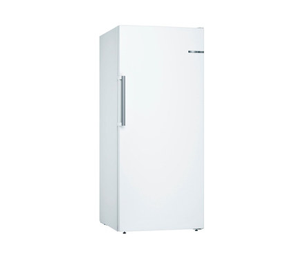 Weißer Bosch Gefrierschrank GSN51AWCV mit Griff.
