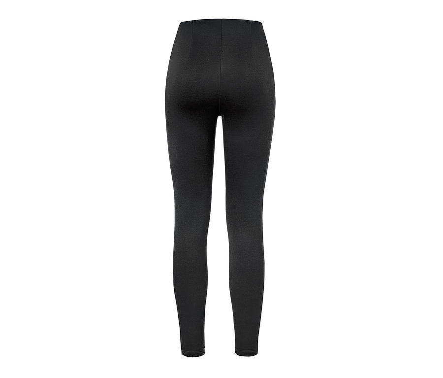 Schwarze Thermotights von hinten.