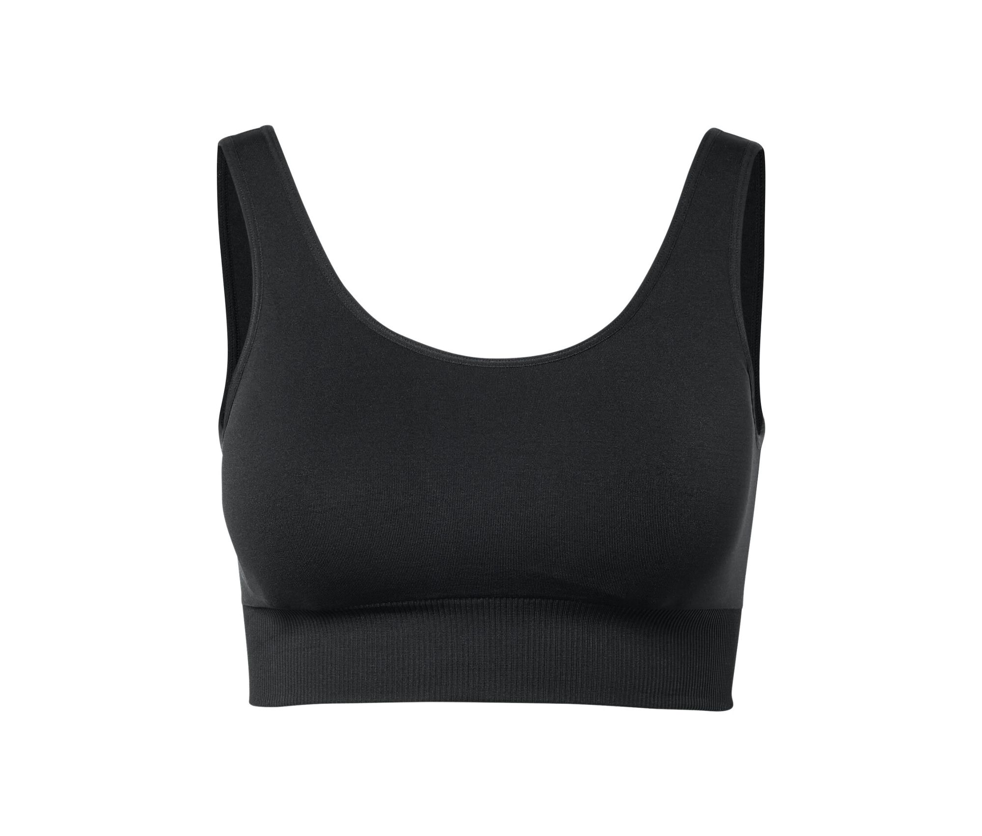 Tchibo - Seamless-Sport-Bustier - Damen - Gr. L - schwarz