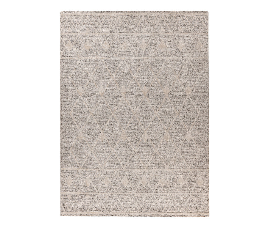 Kayoom Kurzflorteppich »Rhombus 325« mit geometrischem Muster.