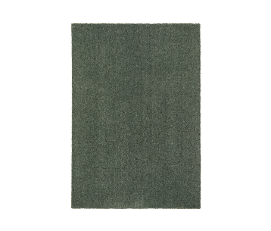 Grüner Teppich »Mellow«, ca. 60 x 115 cm.