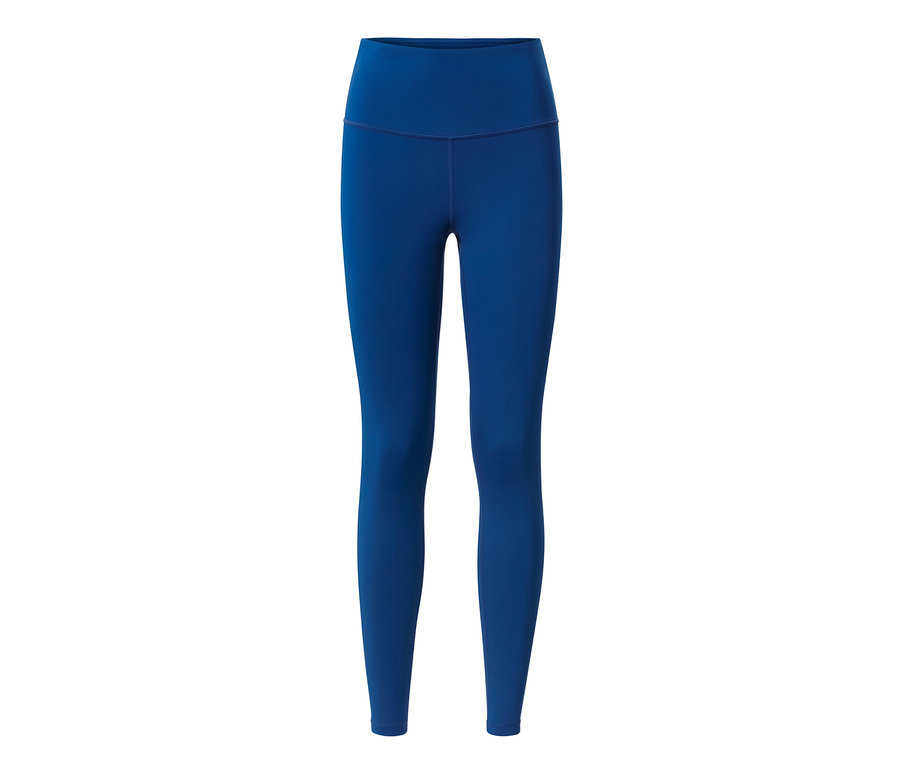 Blaue Sporttight auf weißem Hintergrund.