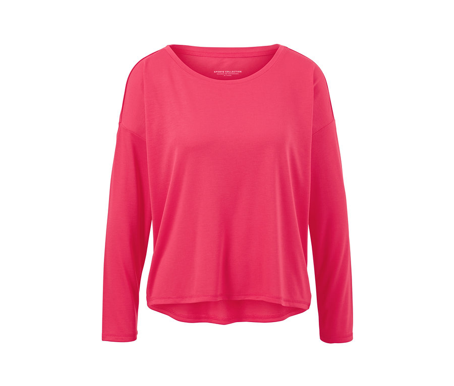 Pinkes 2-in-1-Sportshirt.