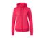 Pinke Sweatjacke mit Reißverschluss.