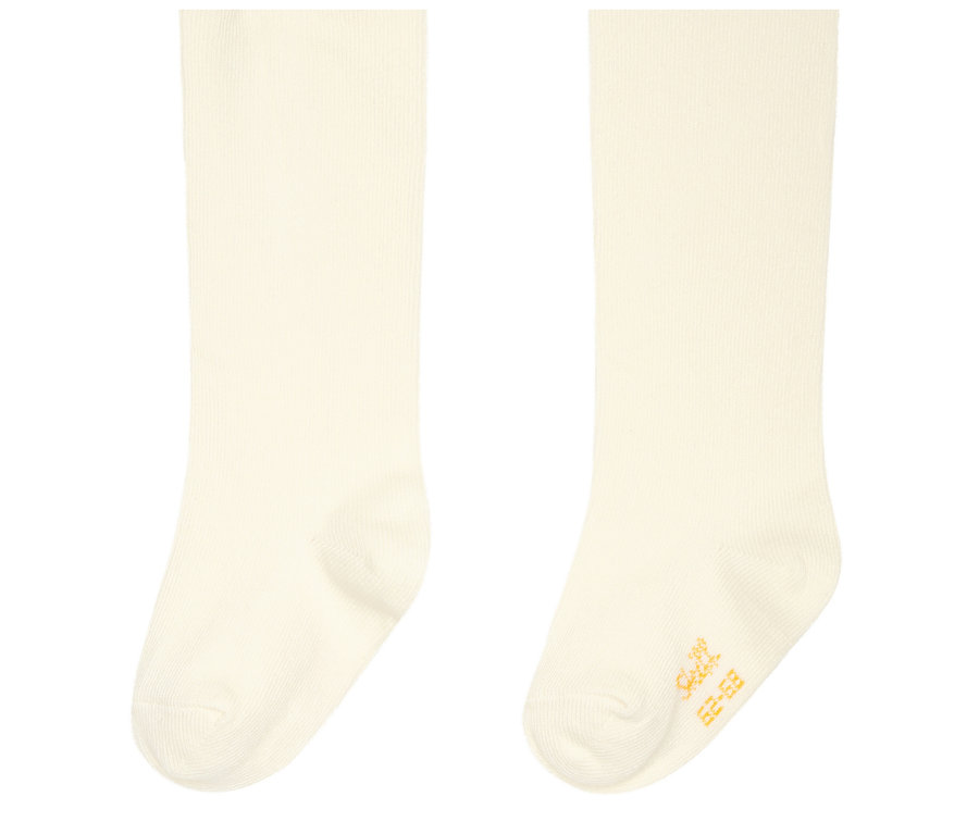 Cremefarbene Steiff Baby-Strumpfhose.
