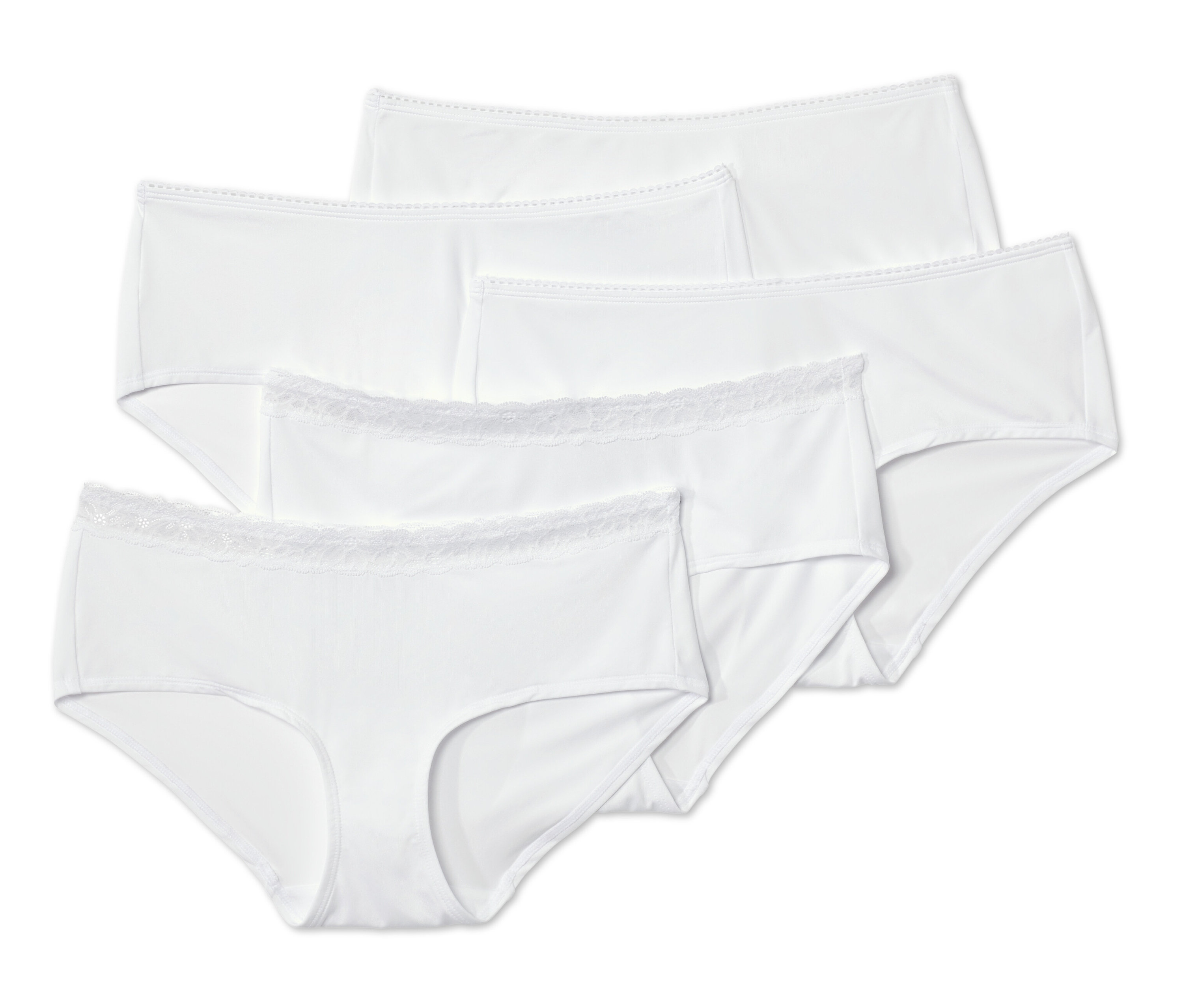 und 2x günstig Kaufen-Tchibo - 5 Pantys - Damen - Gr. L - weiß. Tchibo - 5 Pantys - Damen - Gr. L - weiß <![CDATA[5 Pantys Farbe: Weiß Material: 91% Polyamid, 9% Elasthan Spitze 89% Polyamid, 11% Elasthan Softe Microtouch-Qualität2x mit zarter Spitze am Bund, 3x ohne