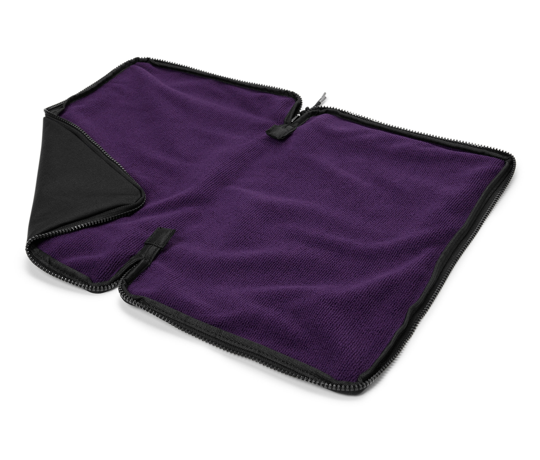 Tchibo - 2-in-1-Umzieh-Unterlage-Nasssack - schwarz - Polyester