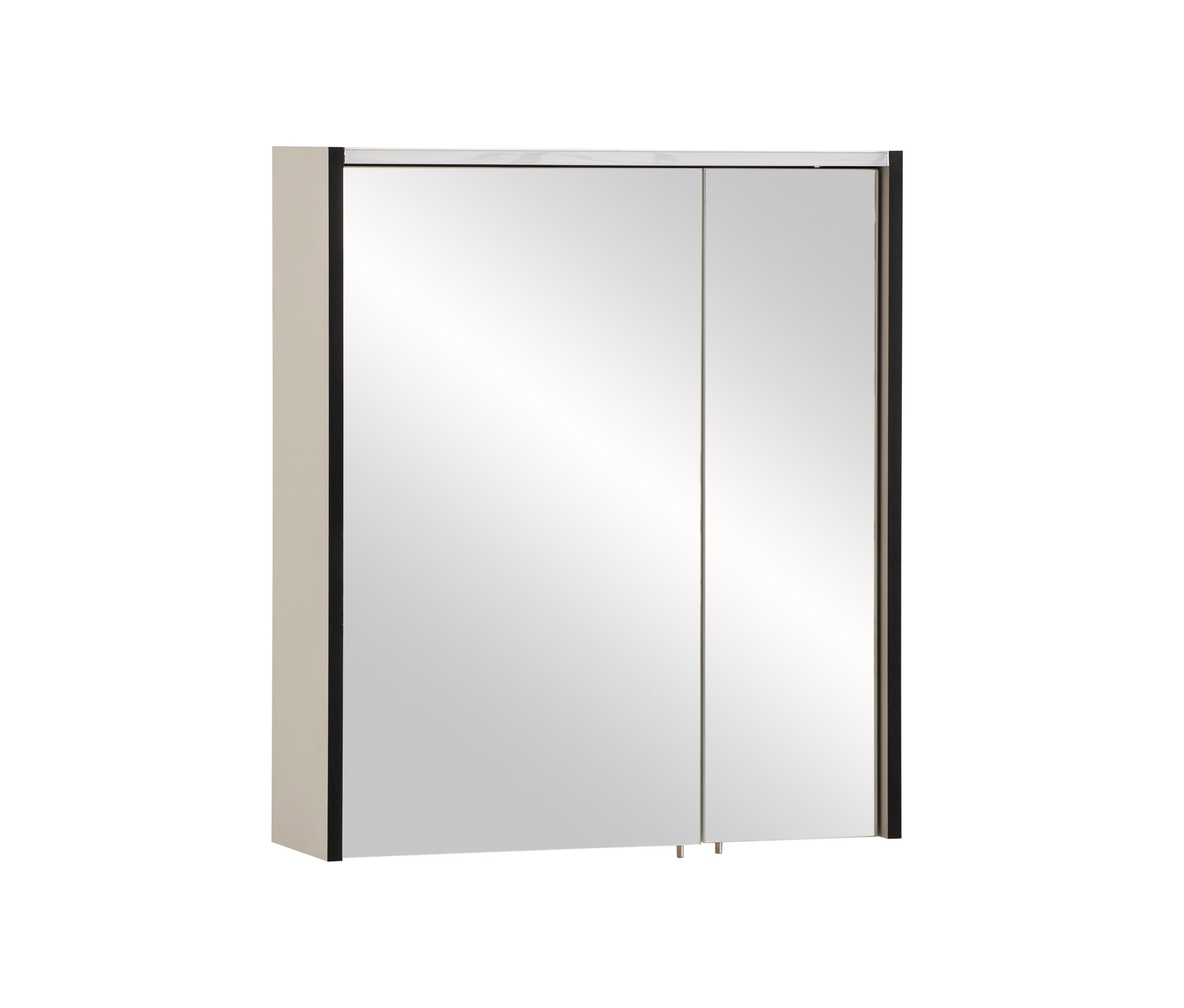 Tchibo - Spiegelschrank »Edda« - 63,5x17,5x72,5cm - schwarz - Holz / Metall / Glas