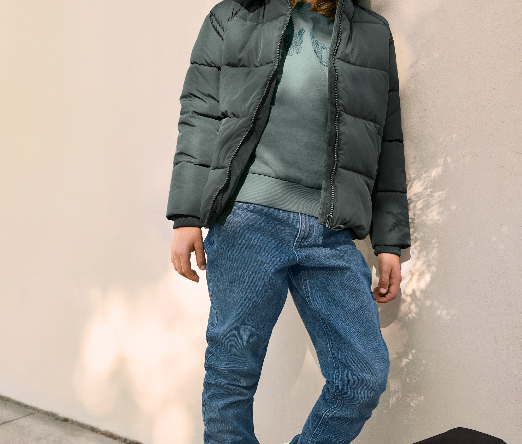 Thumbnail - Tchibo - Kinder-Slim-Jeans – Fit »Jonas« - Herren - Gr. 146 - dunkelblau