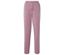 Rosa Trainingshose mit Kordelzug in der Taille.