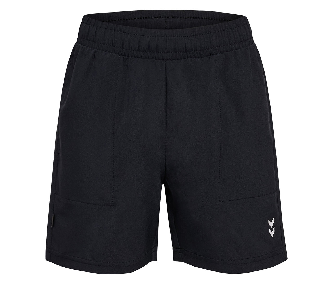 Schwarze HUMMEL HMLJR Pulse Workout Shorts.