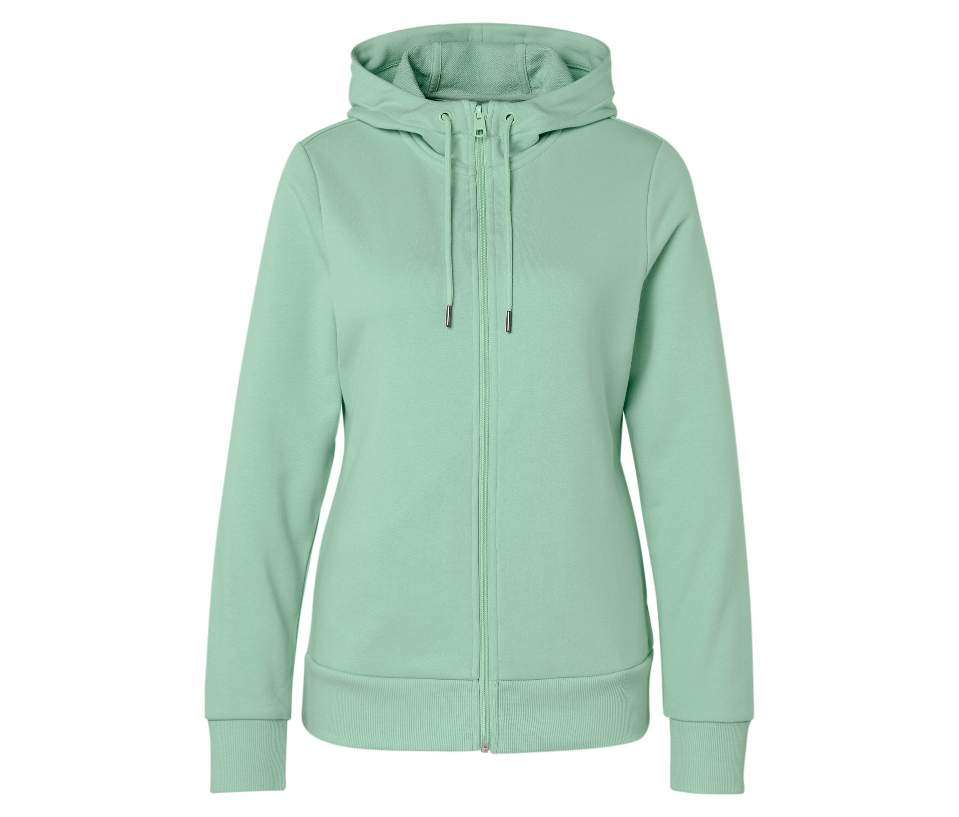 Sweatjacke - Damen - Gr. L - Mint - Mint