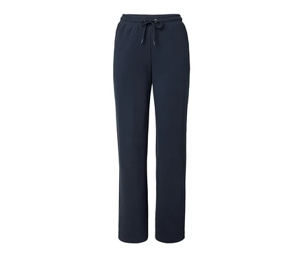 Dunkelblaue Sweathose.