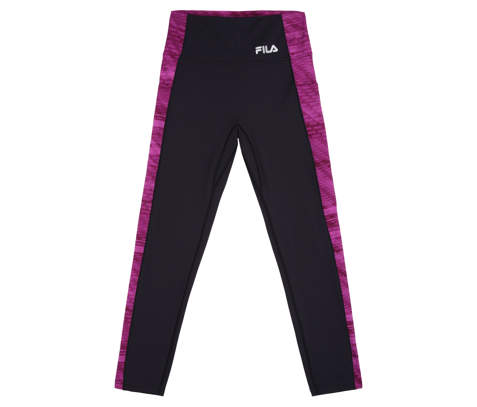 Damen-Sportleggings - Damen - Gr. XL - schwarz/print - schwarz