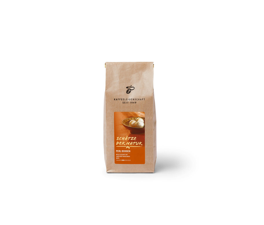 Eine Packung Perl-Bohnen - 1 kg ganze Bohne.