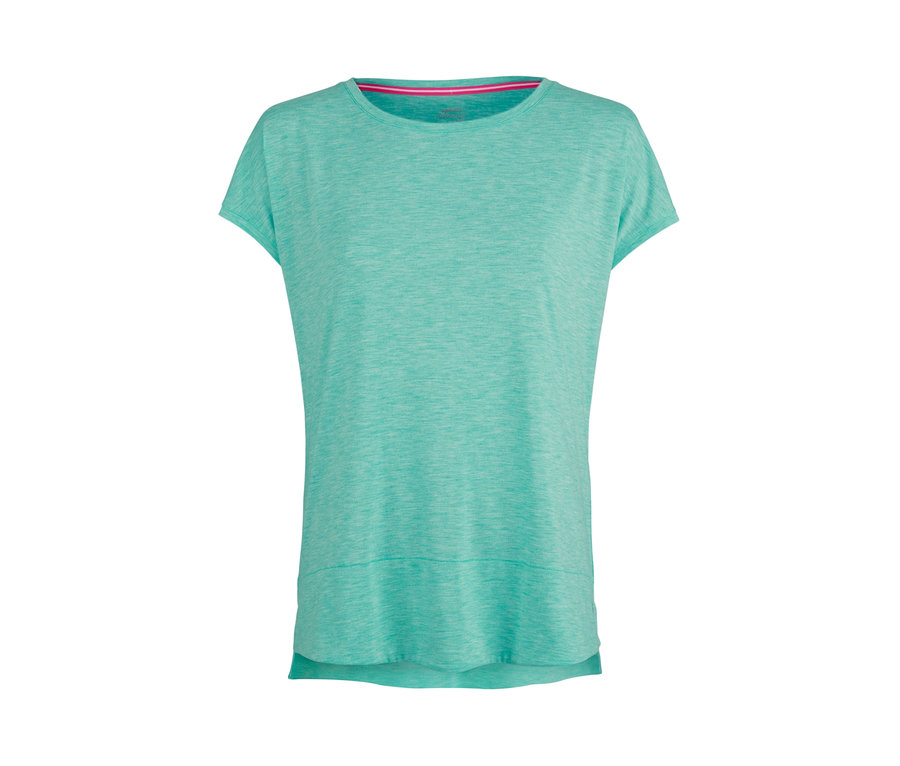 Ein grünes Sportshirt.