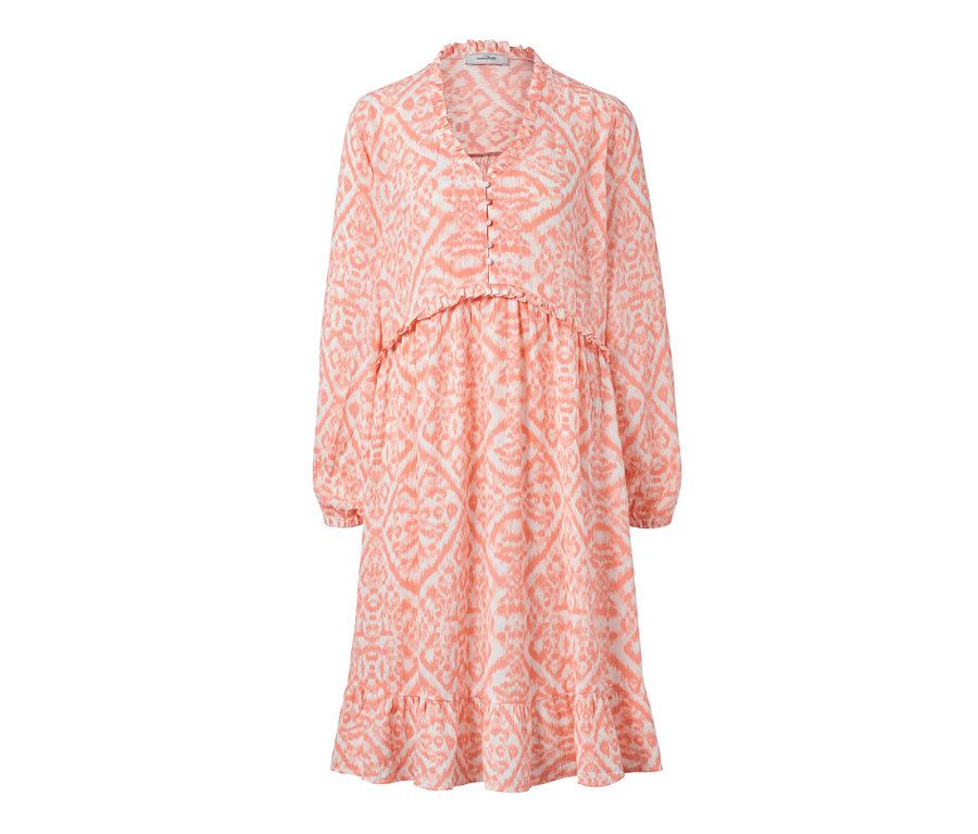 Bedrucktes Midi-Kleid.
