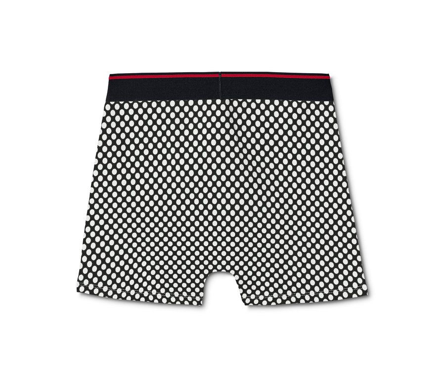 Detailansicht einer grauen Slipboxer mit Alloverprint aus einem 2er-Set.