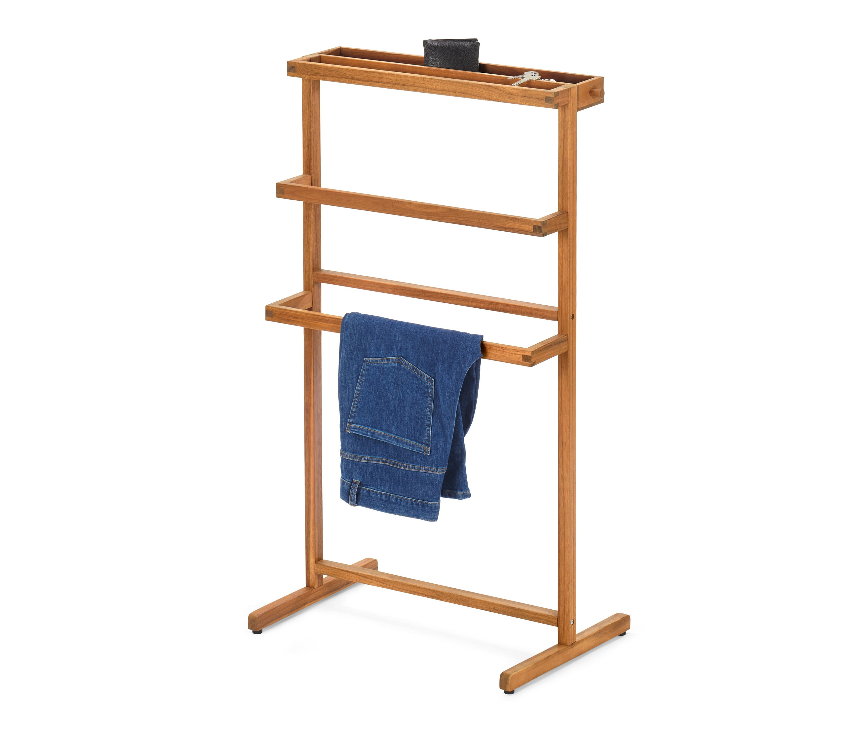 Tchibo - Stummer Diener - 65x40x109cm - akazie -