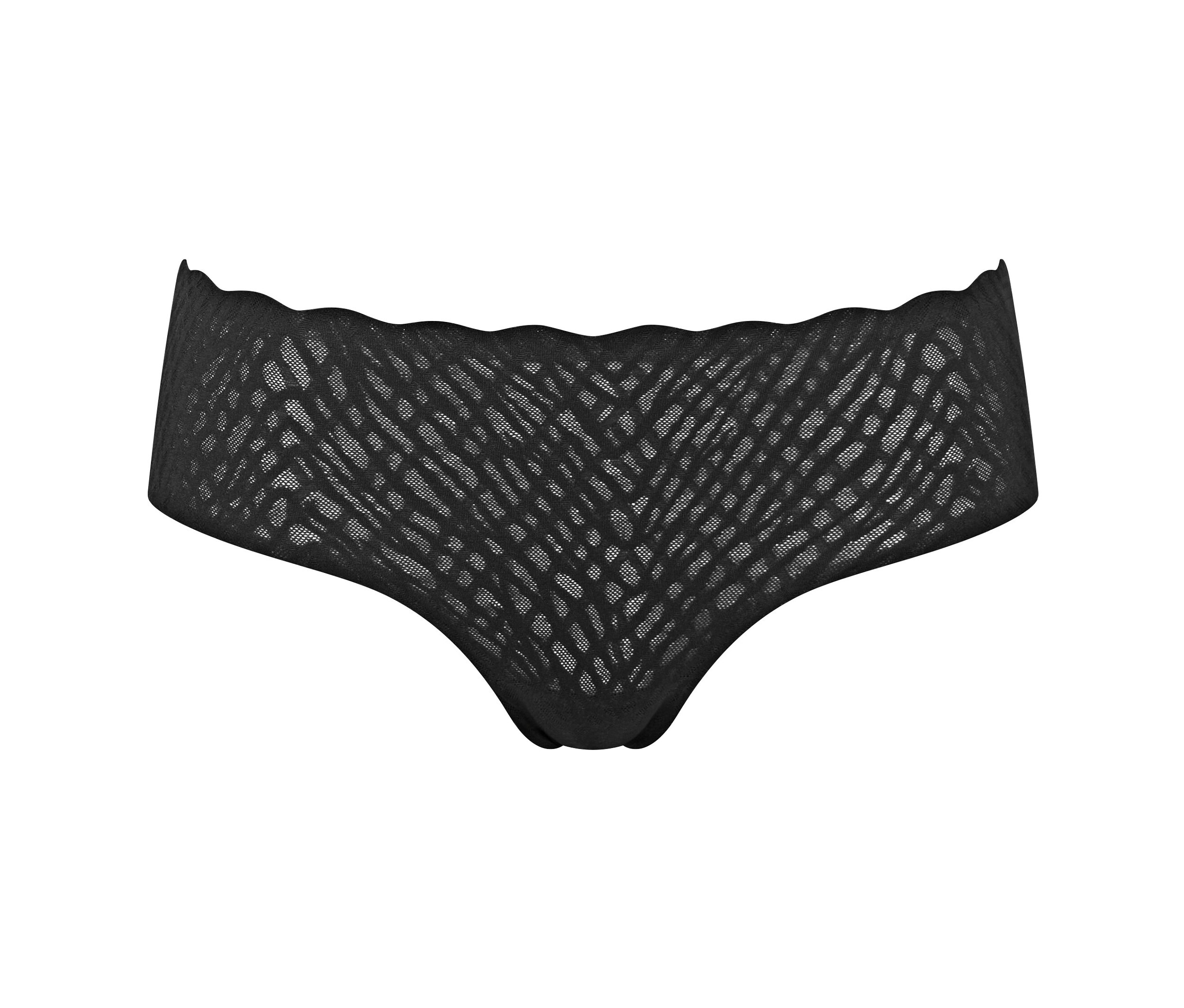 sloggi Zero Feel Bliss Hipster - Damen - Gr. S - schwarz/jacquard