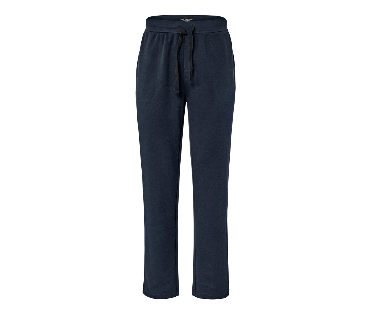 Marineblaue Homewearhose mit Kordelzug in der Taille.