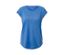 Blaues Sportshirt.