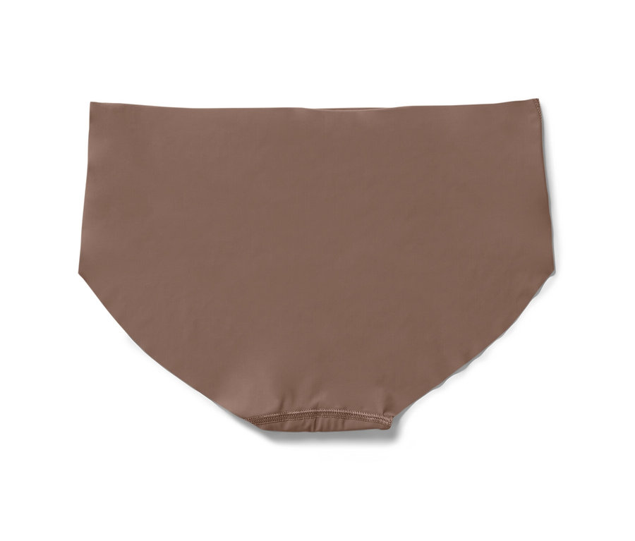 Detailansicht eines einzelnen, beigen Magic-Cut-Pantys (5er-Pack) vor weißem Hintergrund.