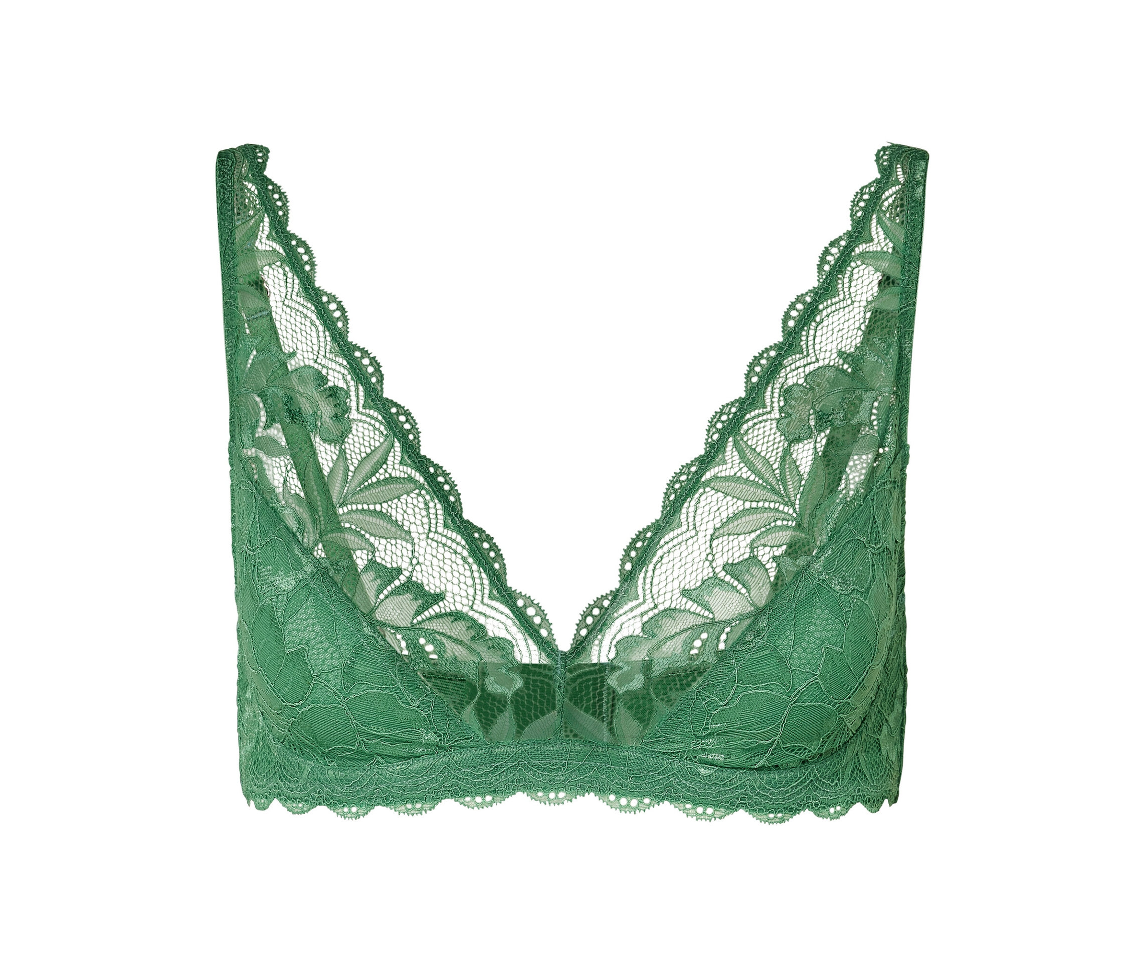 Soft-BH - Damen - Gr. 85C - grün - grün