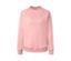 Rosafarbenes Yoga-Sweatshirt.