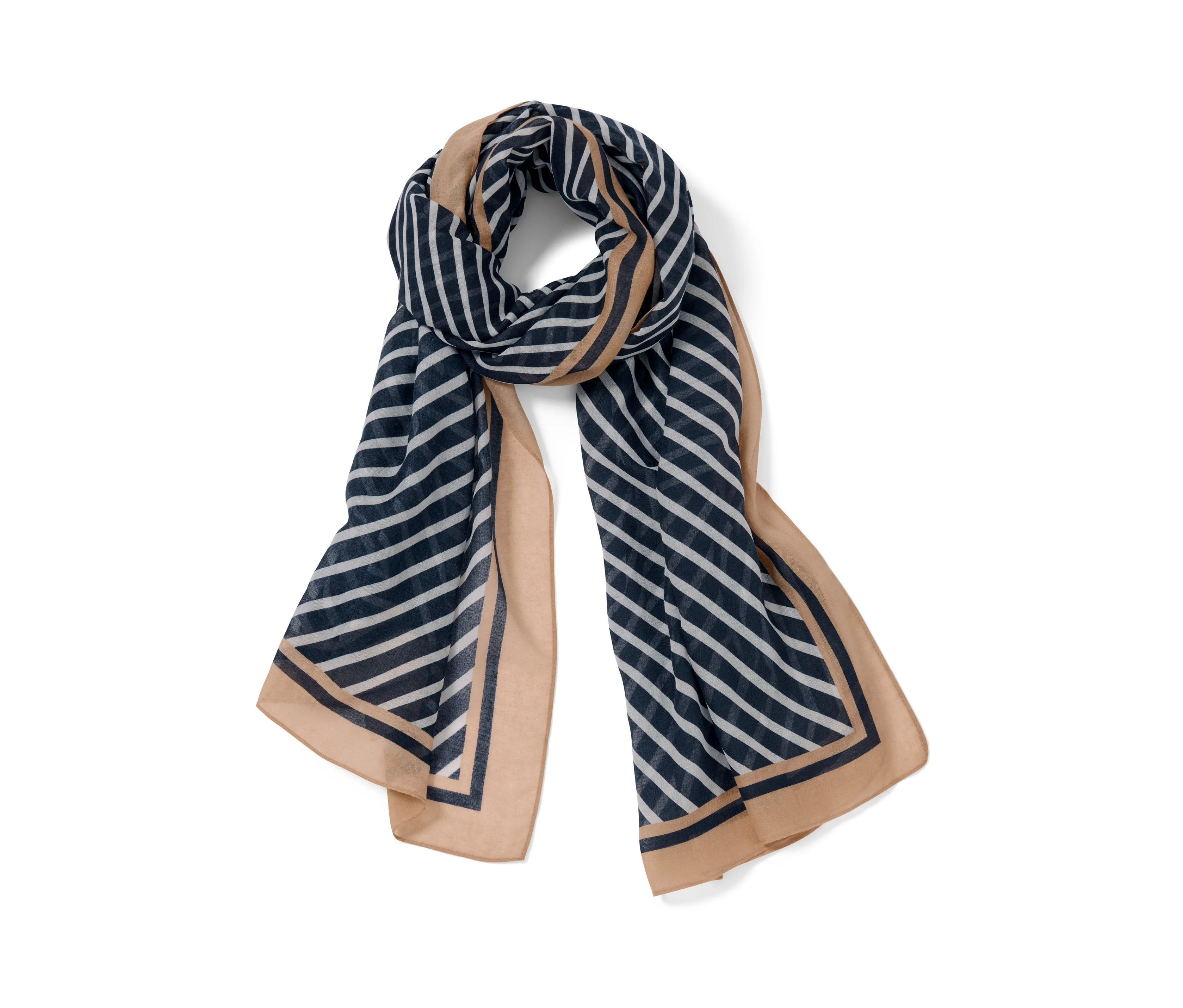 Tchibo - Gestreifter Webschal - dunkelblau. Tchibo - Gestreifter Webschal - dunkelblau <![CDATA[Gestreifter Webschal Farbe: Dunkelblau-cremeweiß gestreift Borte beige Material: 100% Polyester Maße: Ca. 195 x 80 cm Leichte, fließende QualitätAntistatik-Aus 195/60 günstig Kaufen-Tchibo - Gestreifter Webschal - dunkelblau. Tchibo - Gestreifter Webschal - dunkelblau <![CDATA[Gestreifter Webschal Farbe: Dunkelblau-cremeweiß gestreift Borte beige Material: 100% Polyester Maße: Ca. 195 x 80 cm Leichte, fließende QualitätAntistatik-Aus