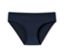 Blauer SCHIESSER invisible Rio-Slip mit Baumwolle auf weißem Hintergrund.